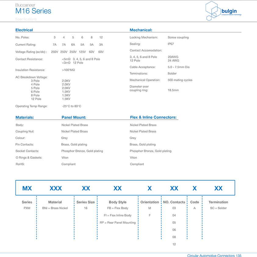 16芯公前锁板端焊线式选型 16芯公前锁板端焊线式选型