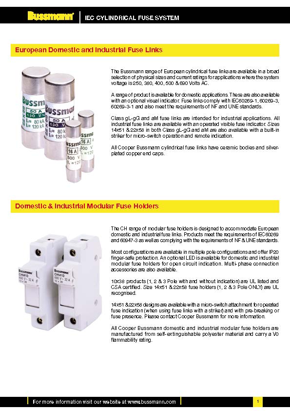 C10系列电路保护熔断器 C10系列电路保护熔断器